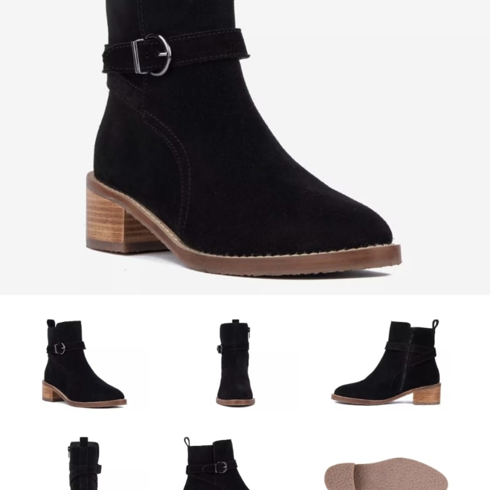 Elegant Black Ankle Boots